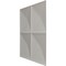 Ekena Millwork 19 5/8in. W x 19 5/8in. H Richmond EnduraWall Decorative 3D Wall Panel Covers 2.67 Sq. Ft. WP20X20RIGHC - alternate 3